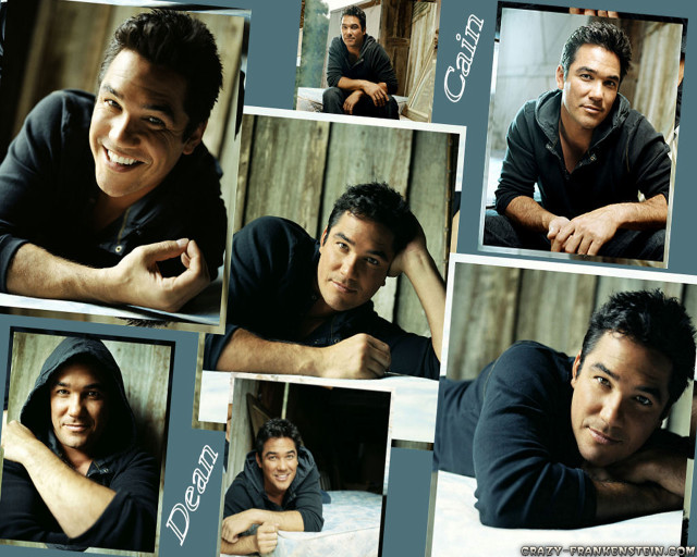 Smiling man collage arms crossed free wallpaper for desktop - medium preview image