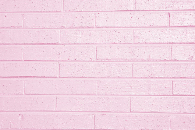 Pink brick wall clock black free wallpaper for desktop - medium preview image