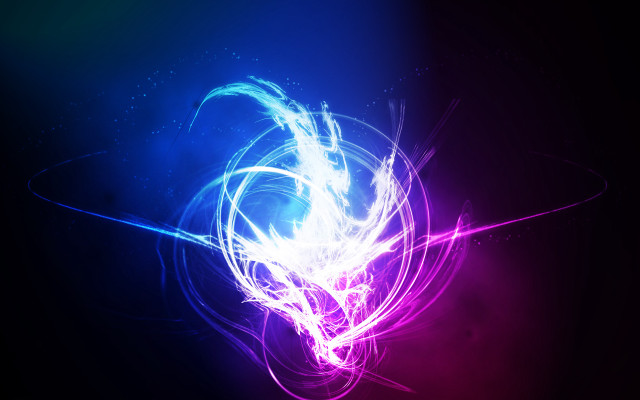 Colorful abstract background light swirl free wallpaper for desktop - medium preview image