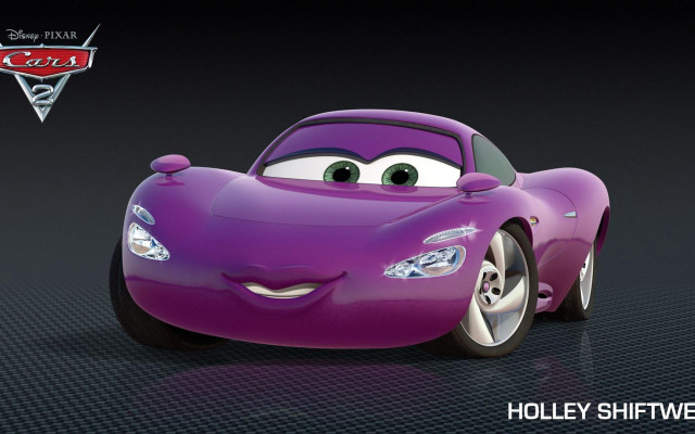 Purple car face eyes caption free wallpaper for desktop - medium preview image
