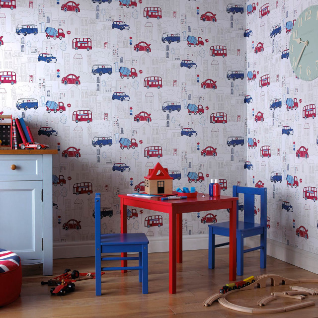 Childs room table chairs cars free wallpaper for tablet - medium preview image