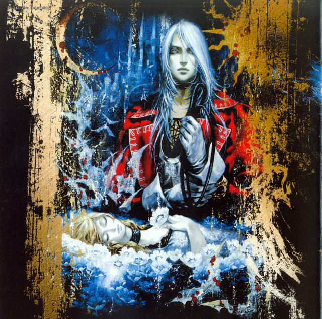 Woman bed man background painting free wallpaper for tablet - medium preview image