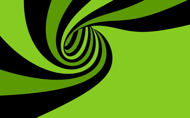 Green black swirl background black free wallpaper for desktop - medium preview image