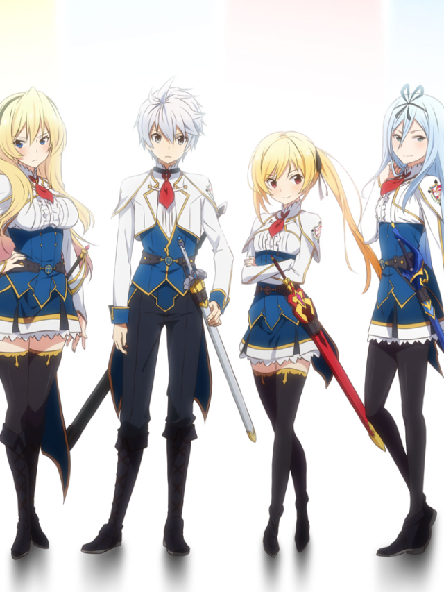 Anime characters swords uniforms group free wallpaper for mobile - medium preview image