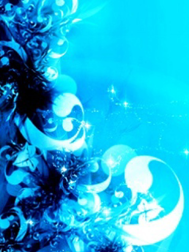 Blue black abstract background swirly free wallpaper for mobile - medium preview image