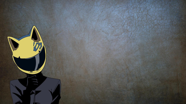 Cartoon character yellow helmet black free wallpaper for desktop - medium preview image