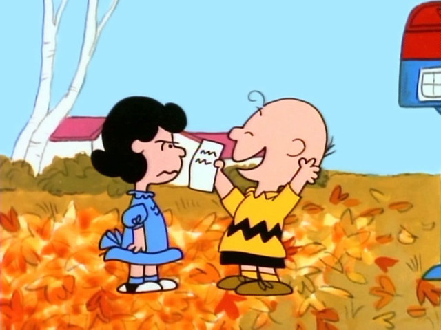 Cartoon man drinking cup woman free wallpaper for desktop - medium preview image