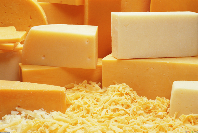 Cheese pile shredded cubes side free wallpaper for desktop - medium preview image