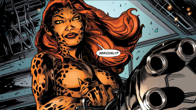 Comic character gun leopard skin free wallpaper for desktop - medium preview image