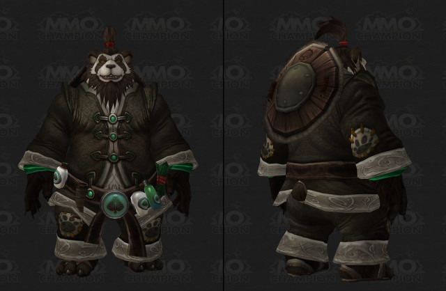 Character costume panda bear back free wallpaper for desktop - medium preview image