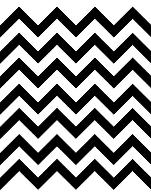 Black white chevron pattern zigzag free wallpaper for mobile - medium preview image