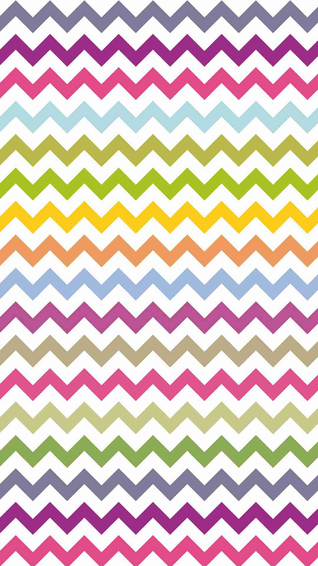 Colorful chevron pattern white background free wallpaper for mobile - medium preview image