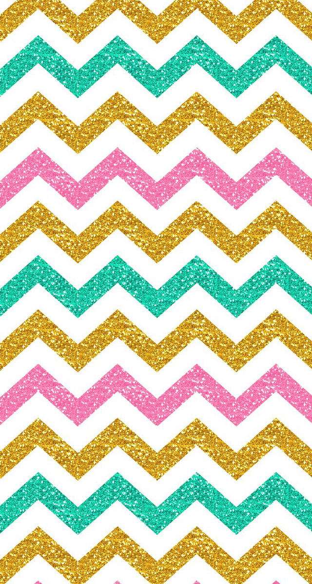 Chevroned pattern gold glitter pink free wallpaper for mobile - medium preview image