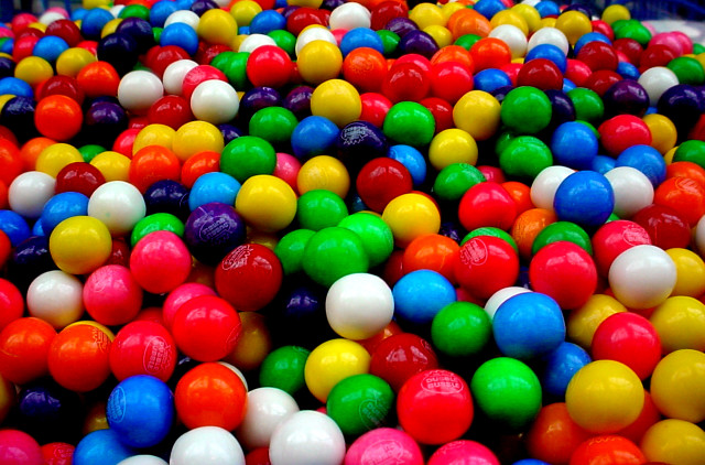 Colorful balls candy canes gummy free wallpaper for desktop - medium preview image