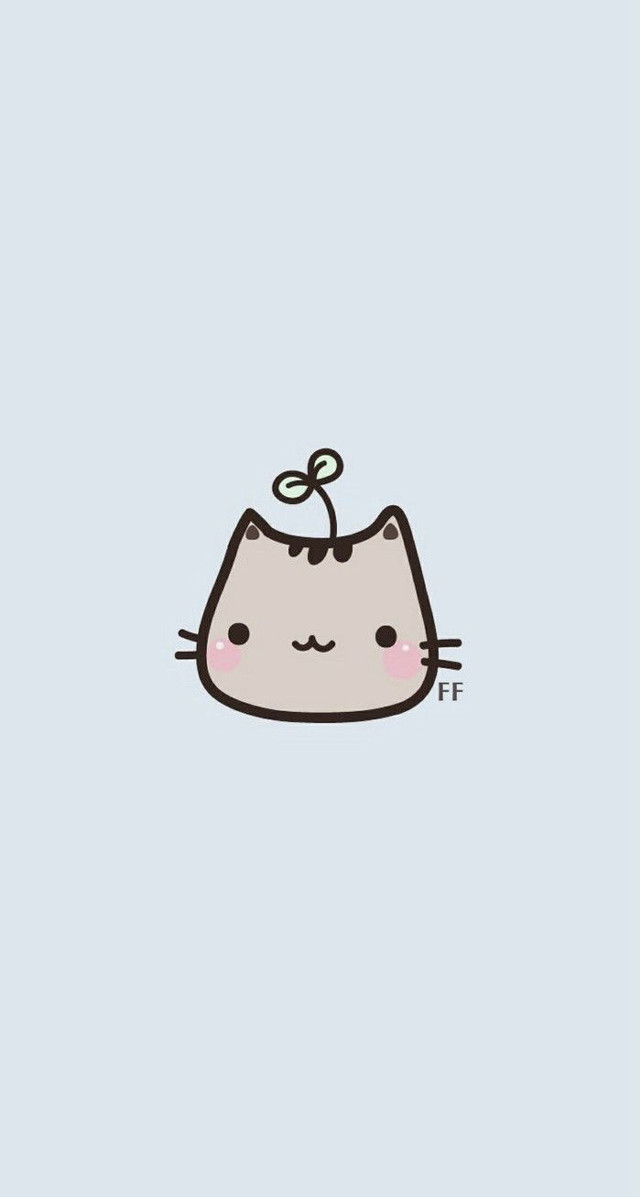Cat bow head small bow free wallpaper for mobile - medium preview image