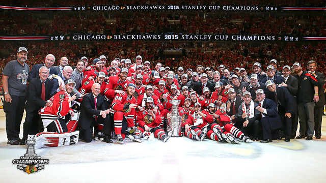 Hockey team photo trophy coach free wallpaper for desktop - medium preview image