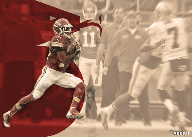 Football player running football player free wallpaper for desktop - medium preview image