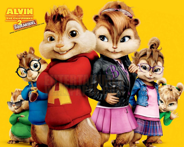 Chipmunks glasses man woman poster free wallpaper for desktop - medium preview image