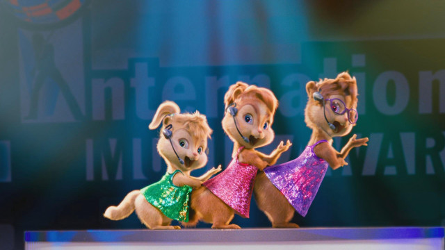 Chipmunks stage dance chippy furry free wallpaper for desktop - medium preview image