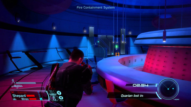 Man room couch table neon free wallpaper for desktop - medium preview image