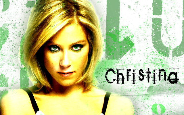 Blonde hair blue eyes woman #2 free wallpaper for desktop - medium preview image