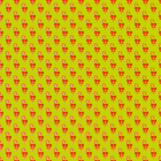 Green background red bows hearts free wallpaper for tablet - medium preview image