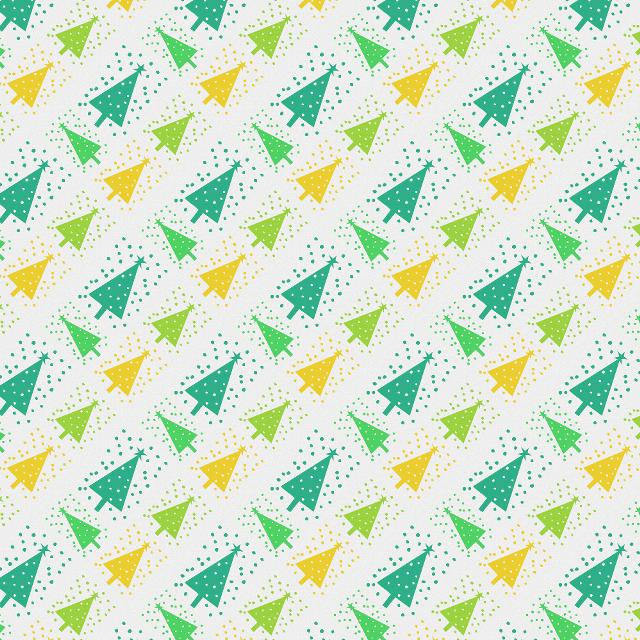 Trees pattern white background dots free wallpaper for tablet - medium preview image