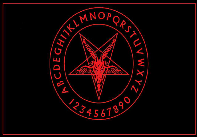 Red pentagramil middle png free wallpaper for desktop - medium preview image