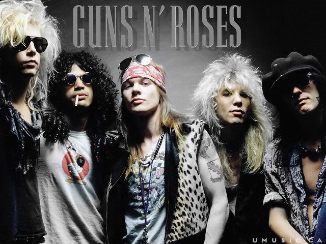 Guns n roses band members free wallpaper for desktop - medium preview image