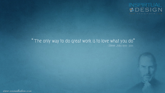 Bearded man quote love work free wallpaper for desktop - medium preview image