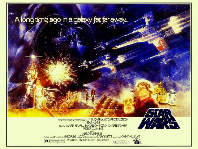 Star wars movie poster man #2 free wallpaper for desktop - medium preview image