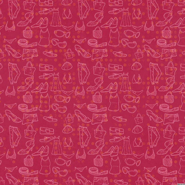 Red background shoes hats variety free wallpaper for tablet - medium preview image