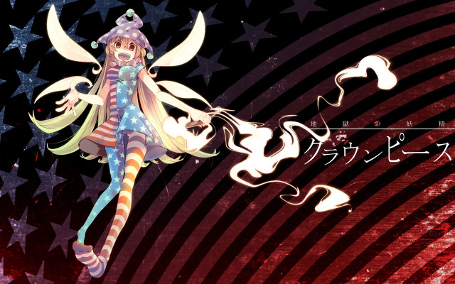 Girl hat stars flying american free wallpaper for desktop - medium preview image