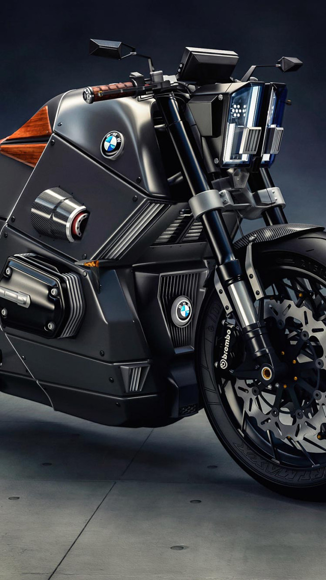 Motorcycle dark room black background #2 free wallpaper for mobile - medium preview image