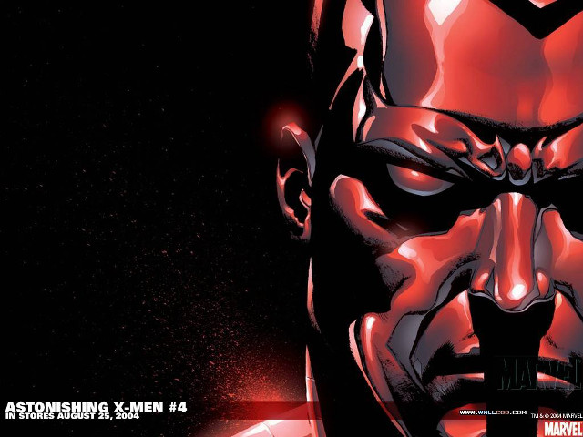 Red black man red face free wallpaper for desktop - medium preview image