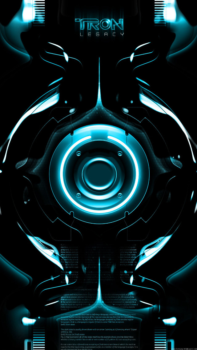 Futuristic poster blue light black free wallpaper for mobile - medium preview image