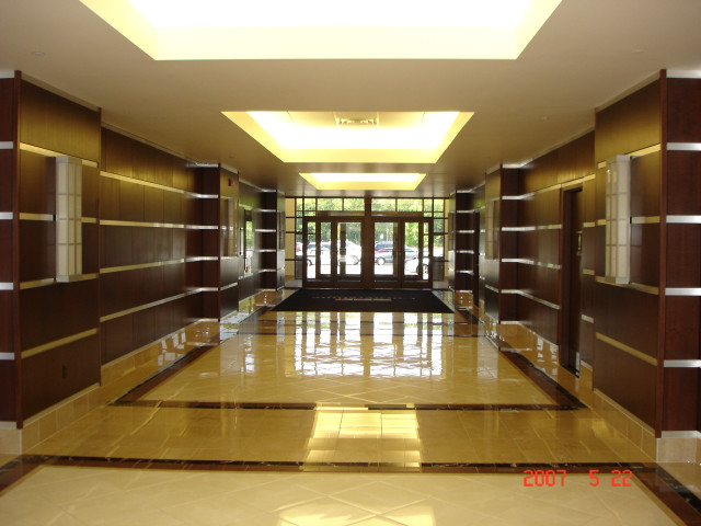 Art deco hallway large door free wallpaper for desktop - medium preview image