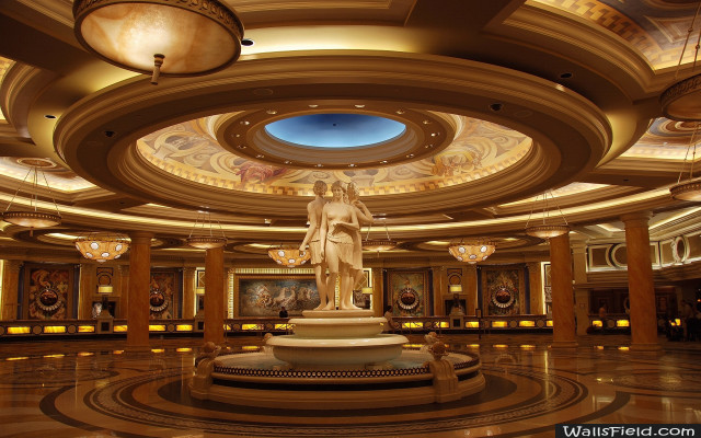 Large room statue ceiling lights free wallpaper for desktop - medium preview image