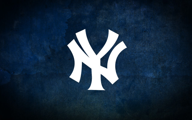New york yankees logo dark free wallpaper for desktop - medium preview image