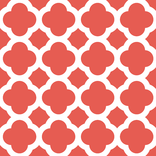 Red white pattern circles side free wallpaper for tablet - medium preview image