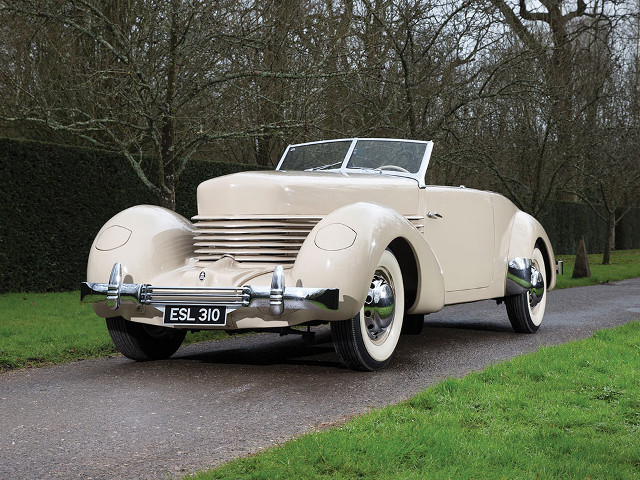 Classic car parked road grassy free wallpaper for desktop - medium preview image