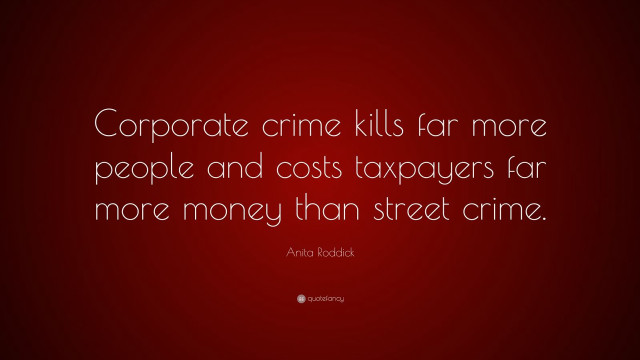 Corporate crime costs taxpayers andy free wallpaper for desktop - medium preview image