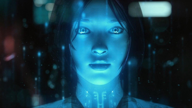 Blue eyes futuristic suit surprised free wallpaper for desktop - medium preview image
