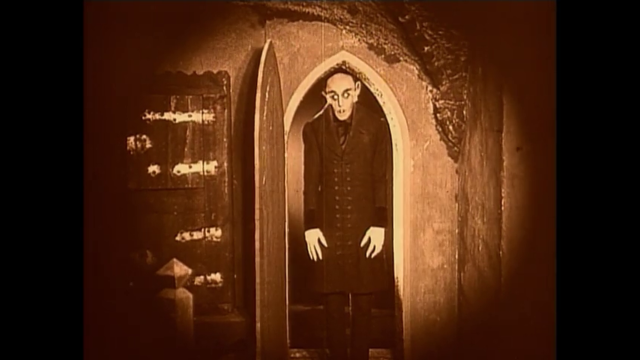 Creepy man doorway hands pockets free wallpaper for desktop - medium preview image