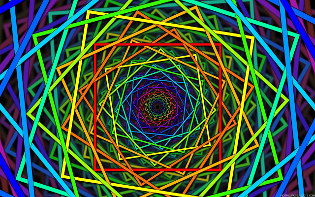 Colorful abstract background spiral design #2 free wallpaper for desktop - medium preview image