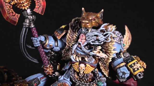 Warhammer demon armor horns sword free wallpaper for desktop - medium preview image