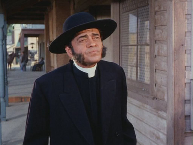 Man black hat coat building free wallpaper for desktop - medium preview image