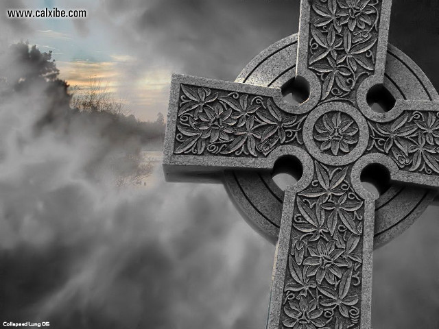 Cross sky background clouds caption free wallpaper for desktop - medium preview image