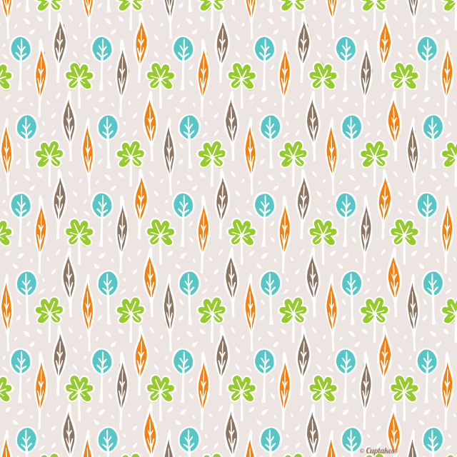 Leaves trees pattern gray background free wallpaper for tablet - medium preview image