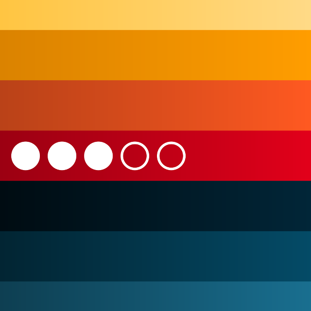 Colorful background white circle four free wallpaper for tablet - medium preview image